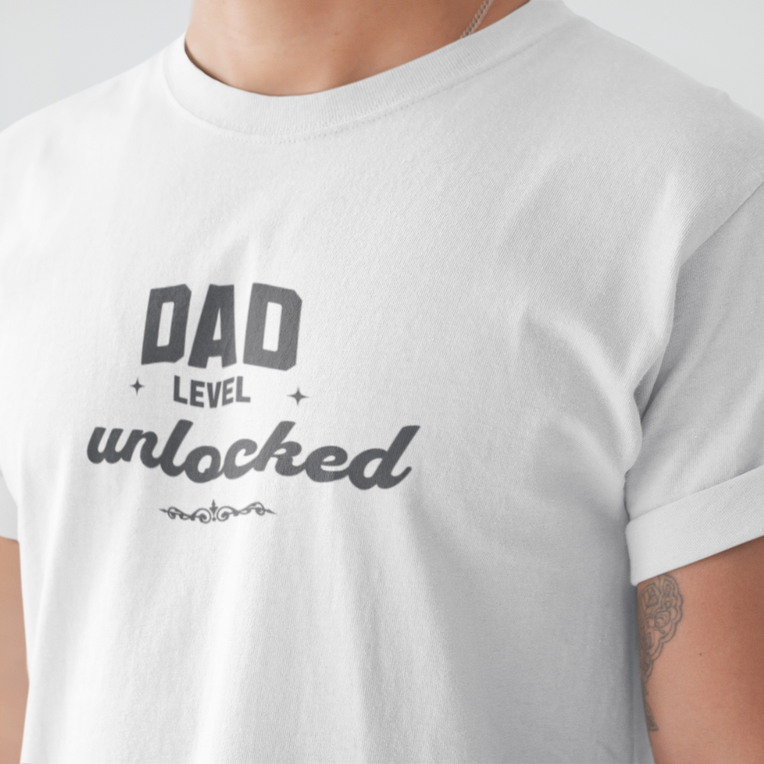 Dad Level Unlocked Tee